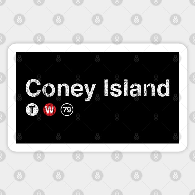 Coney Island Sticker by huckblade